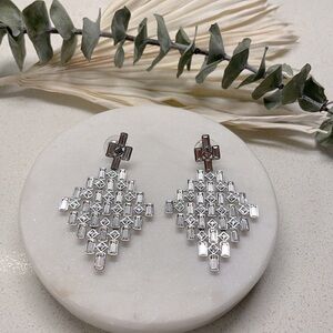 Swarovski Viola Pierced Earrings